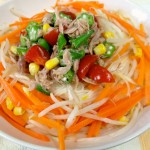 ぶっかけそうめん