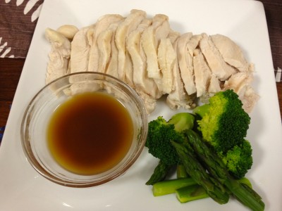 茹で鶏のエスニックソース